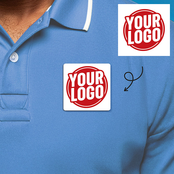 Magnetic Logo Badge Specifications - Custom Design