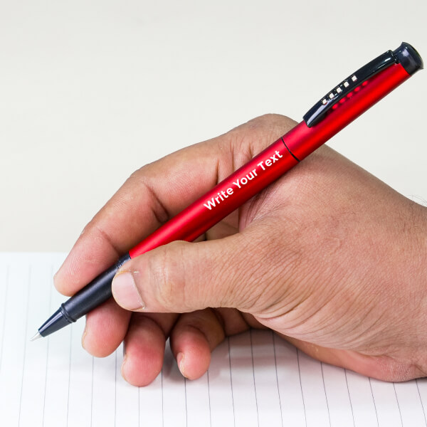 Metal Pens Specifications - Classic Red Metal Body