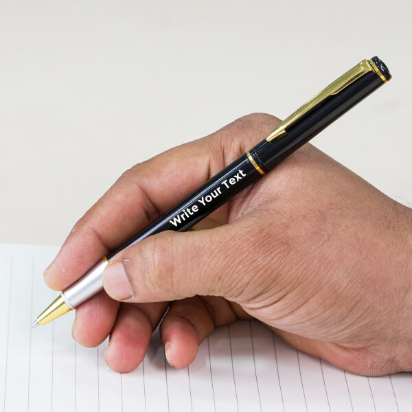Metal Pens Specifications - Elegant Black Metal Body