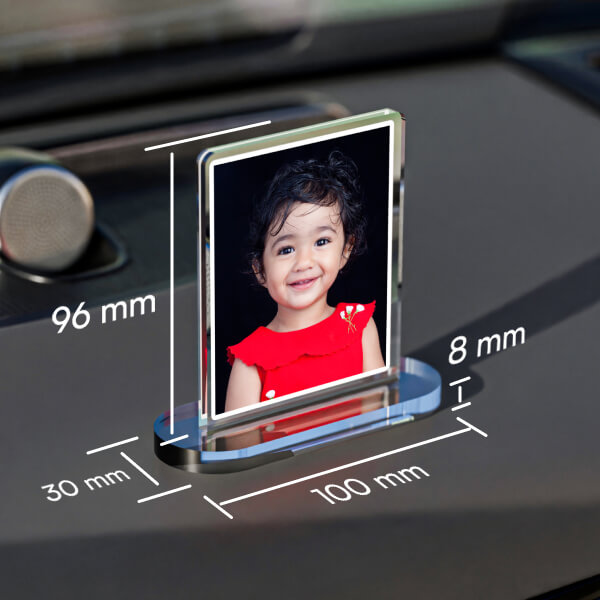 Single Side Dashboard Photo Stand Specifications 1